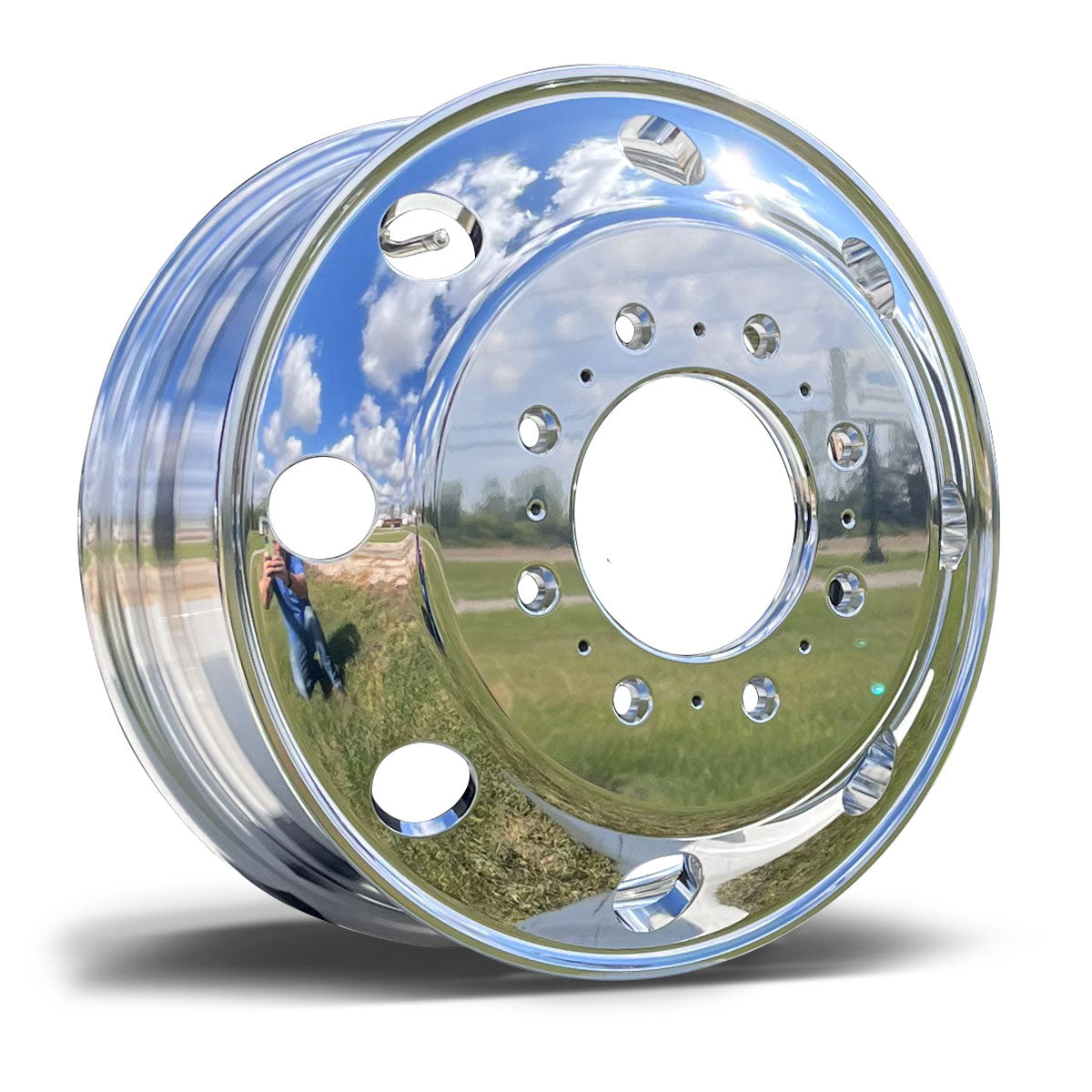 17.0x6.00 Northstar 8x200mm Hub Pilot Mirror Polished Both Sides (Ford F350 DRW 2005-Present)